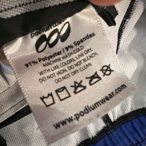 Podium Wear Pants Adult XL Side Zip Performance Track Nordic Ski Brainerd - Picture 7 of 11